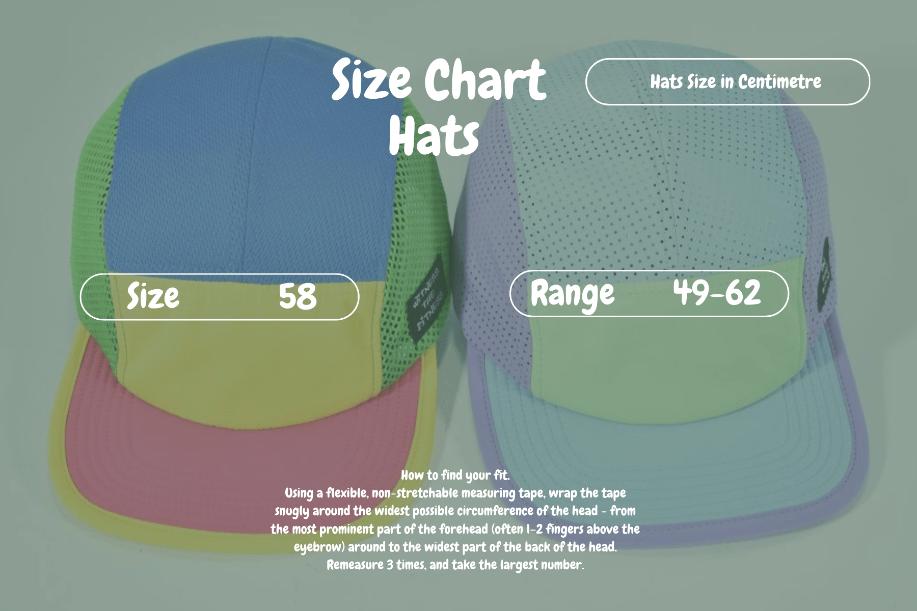 Cardio_Kingz_Shorts_Size_Chart_Hats - Cardio Kingz